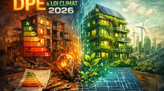 Investisseur passoire thermique : comprenez le DPE, la loi Climat 2026 et les travaux à prévoir pour investir sereinement.