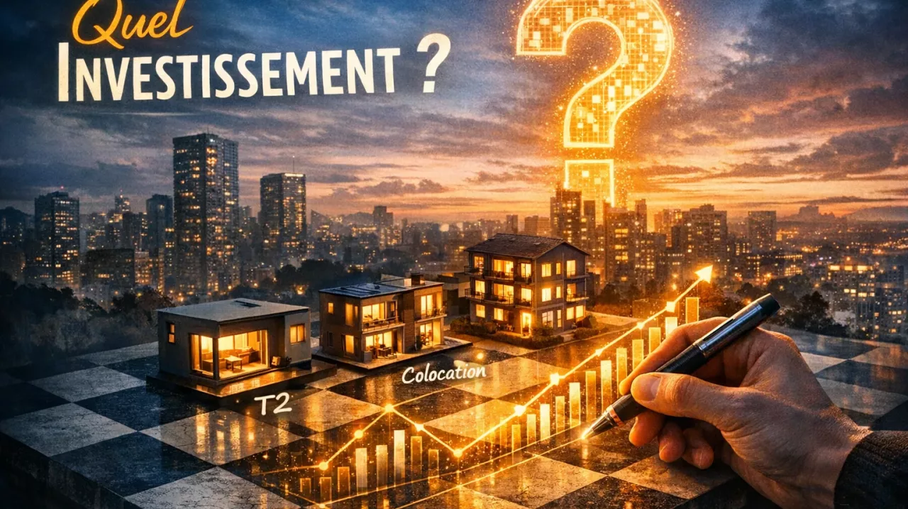 Choisir son premier investissement locatif : comparez studio, T2, colocation et petits immeubles selon rentabilité et risques.