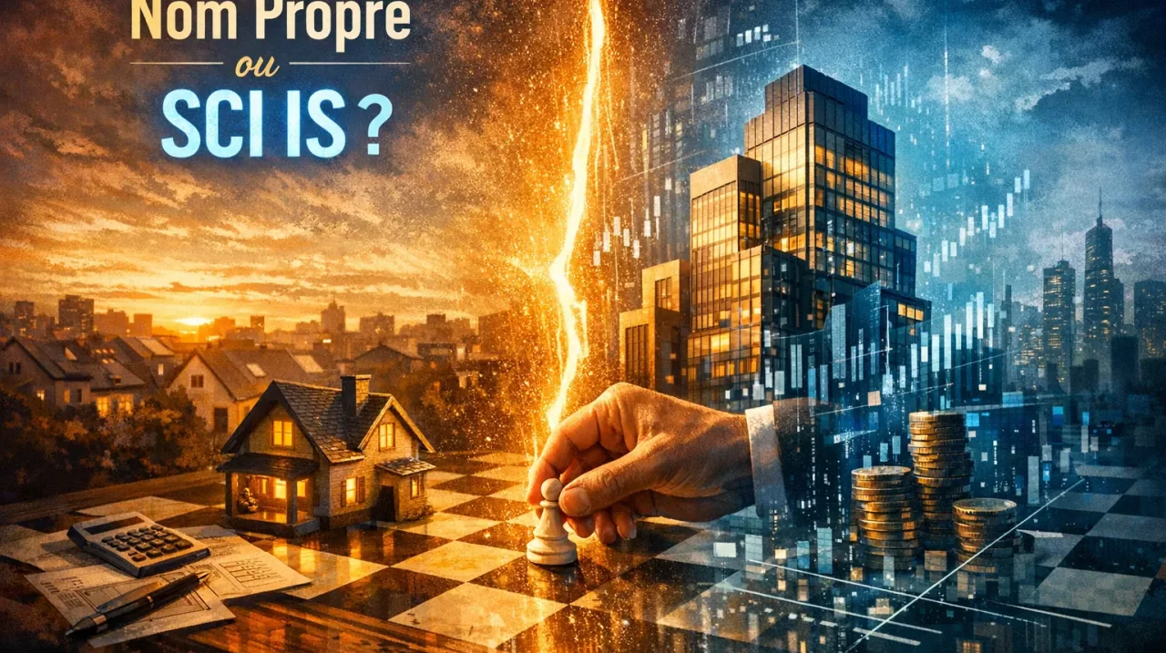 Achat en nom propre ou SCI IS : les bases, avantages, risques et principes pour bien démarrer en immobilier locatif.