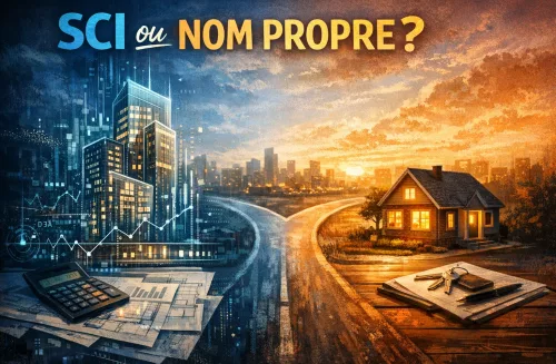 SCI à l'IS ou nom propre : découvrez le meilleur choix pour un débutant en immobilier locatif.