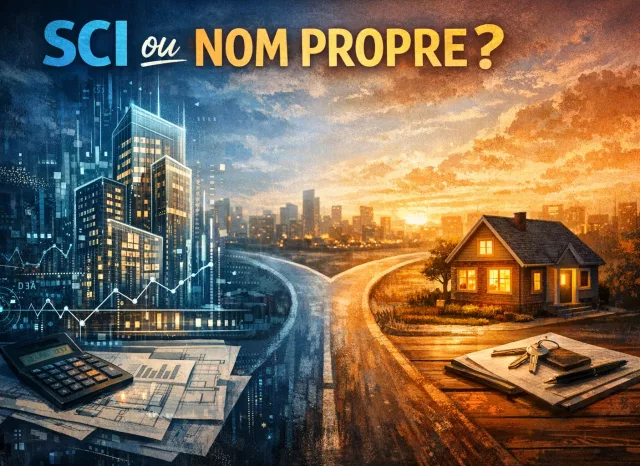 SCI à l'IS ou nom propre : découvrez le meilleur choix pour un débutant en immobilier locatif.