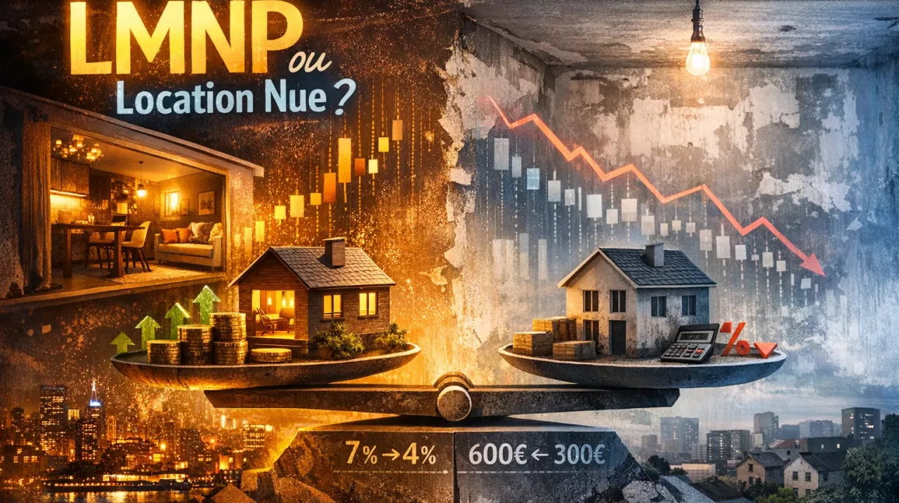LMNP ou location nue : comparez fiscalité, cash-flow et stabilité pour réussir votre premier investissement locatif.