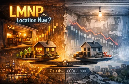 LMNP ou location nue : comparez fiscalité, cash-flow et stabilité pour réussir votre premier investissement locatif.