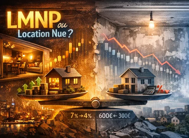 LMNP ou location nue : comparez fiscalité, cash-flow et stabilité pour réussir votre premier investissement locatif.