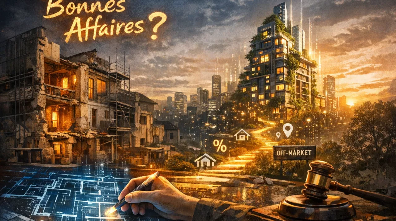 Méthodes 2026 pour trouver bonne affaire immobilière : canaux, off-market, travaux et checklist pour investisseurs.