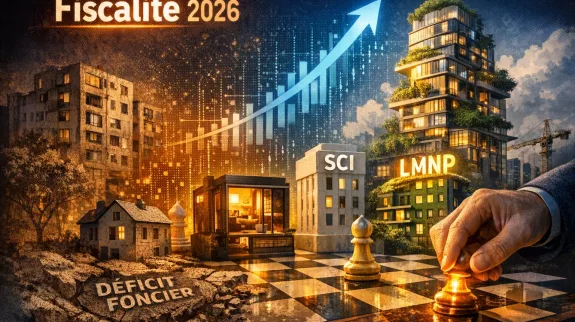 Fiscalité immobilière 2026 expliquée simplement pour débutants : nue, meublée, LMNP, SCI, déficit foncier et nouveautés.