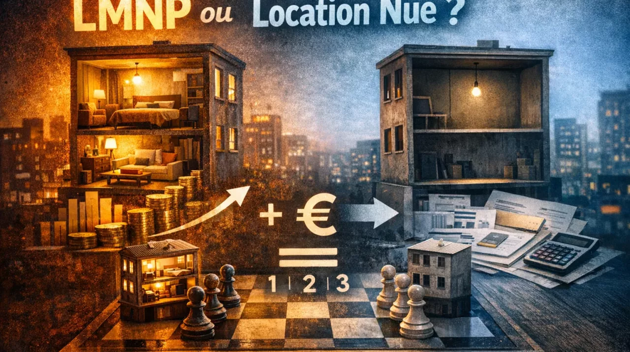 LMNP ou location nue : comparez fiscalité, cash‑flow et gestion pour votre premier investissement locatif.